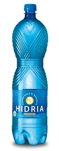 bottiglia hidria acqua effervescente naturale sicilia pet 1.5 litri